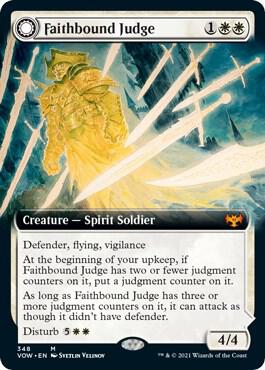 Faithbound Judge (Extended Art) [Innistrad: Crimson Vow] 348