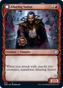Alluring Suitor (Showcase) [Innistrad: Crimson Vow] 300
