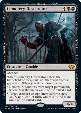 Cemetery Desecrator [Innistrad: Crimson Vow] 100