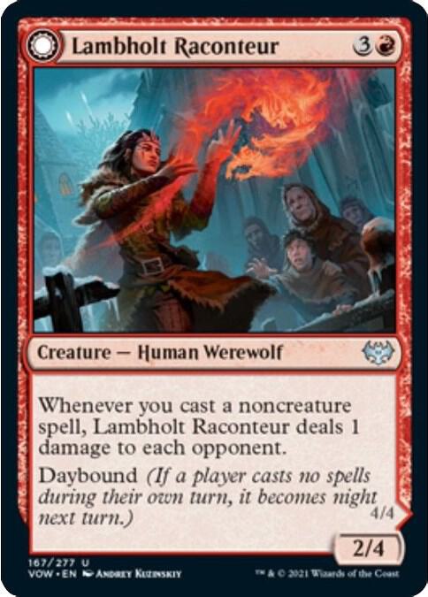 Lambholt Raconteur [Innistrad: Crimson Vow] 167