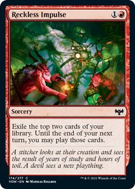 Reckless Impulse [Innistrad: Crimson Vow] 174