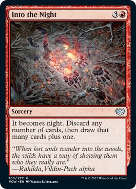 Into the Night [Innistrad: Crimson Vow] 163