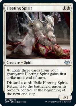 Fleeting Spirit [Innistrad: Crimson Vow] 14