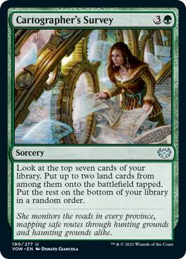 Cartographer's Survey [Innistrad: Crimson Vow] 190