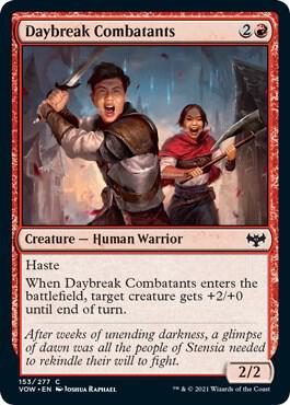 Daybreak Combatants [Innistrad: Crimson Vow] 153