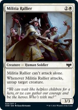 Militia Rallier [Innistrad: Crimson Vow] 24