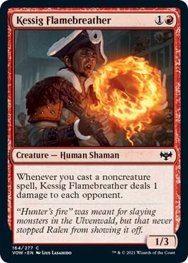 Kessig Flamebreather [Innistrad: Crimson Vow] 164