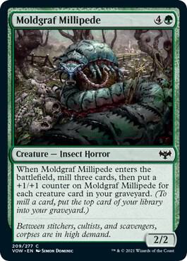 Moldgraf Millipede [Innistrad: Crimson Vow] 209