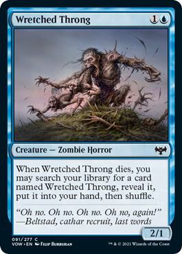 Wretched Throng [Innistrad: Crimson Vow] 91