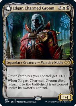 Edgar, Charmed Groom (Showcase) [Innistrad: Crimson Vow] 311