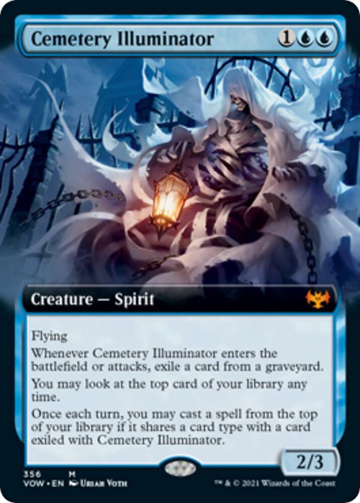 Cemetery Illuminator (Extended Art) [Innistrad: Crimson Vow] 356