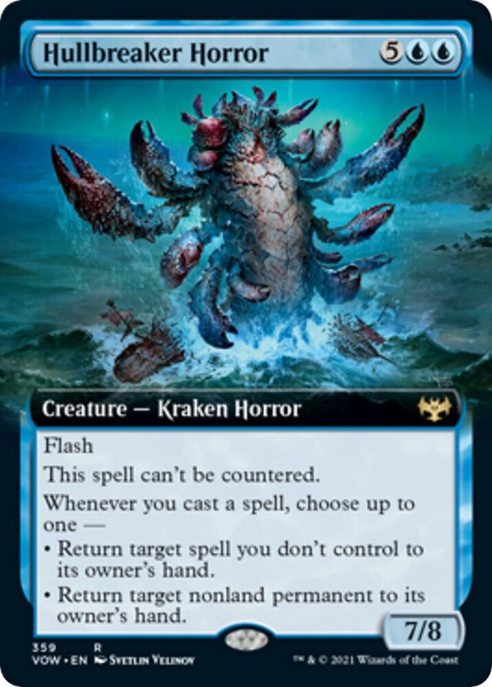 Hullbreaker Horror (Extended Art) [Innistrad: Crimson Vow] 359