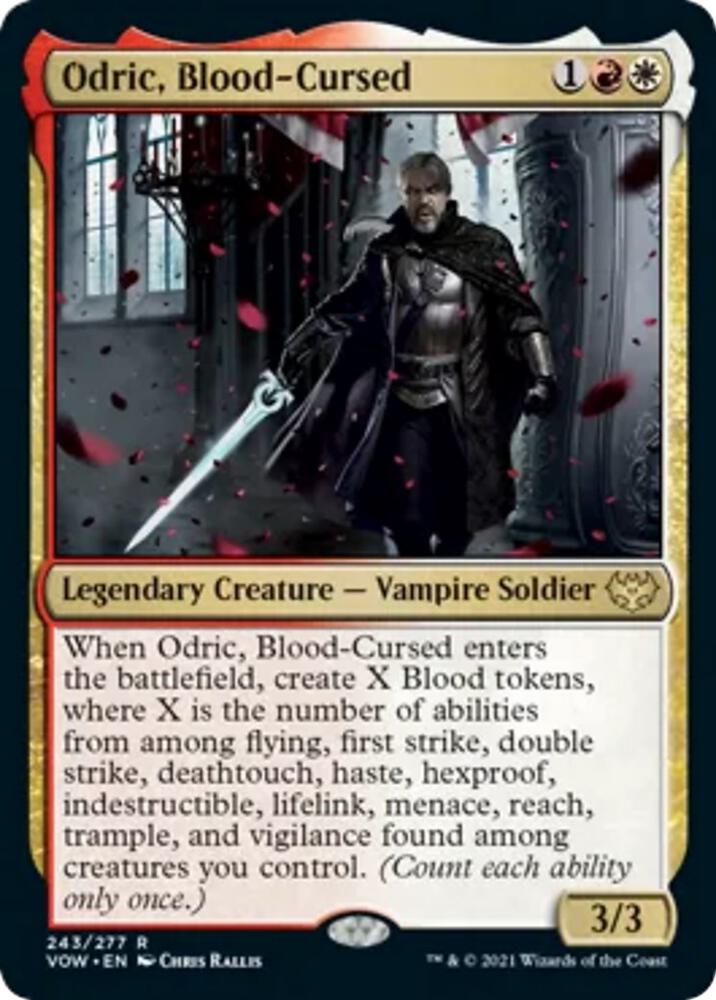 Odric, Blood-Cursed [Innistrad: Crimson Vow] 243