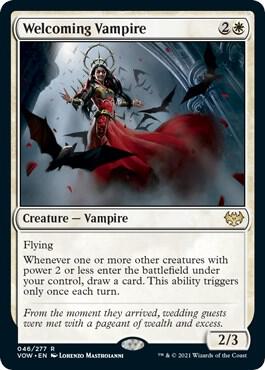 Welcoming Vampire [Innistrad: Crimson Vow] 46