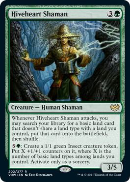 Hiveheart Shaman [Innistrad: Crimson Vow] 202