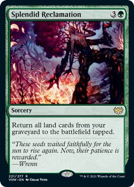 Splendid Reclamation [Innistrad: Crimson Vow] 221