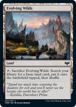 Evolving Wilds [Innistrad: Crimson Vow] 263