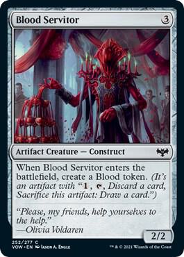 Blood Servitor [Innistrad: Crimson Vow] 252