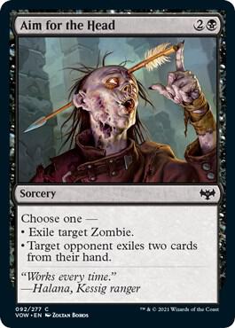 Aim for the Head [Innistrad: Crimson Vow] 92