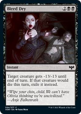 Bleed Dry [Innistrad: Crimson Vow] 94