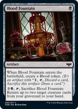Blood Fountain [Innistrad: Crimson Vow] 95