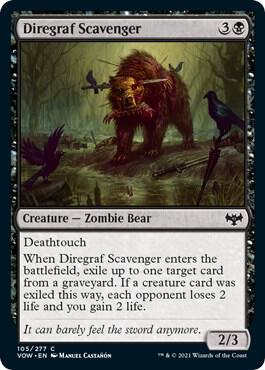 Diregraf Scavenger [Innistrad: Crimson Vow] 105