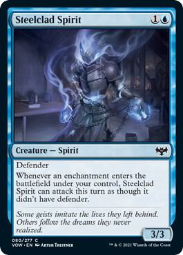 Steelclad Spirit [Innistrad: Crimson Vow] 80