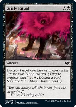 Grisly Ritual [Innistrad: Crimson Vow] 116