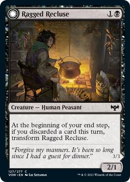 Ragged Recluse [Innistrad: Crimson Vow] 127