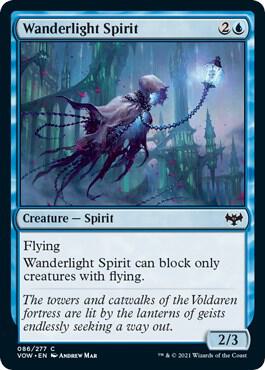 Wanderlight Spirit [Innistrad: Crimson Vow] 86