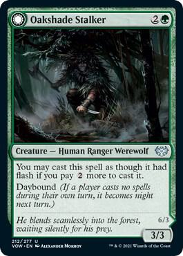 Oakshade Stalker [Innistrad: Crimson Vow] 212