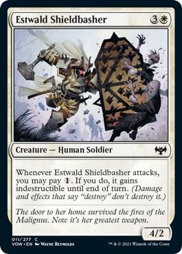 Estwald Shieldbasher [Innistrad: Crimson Vow] 11