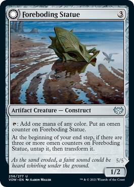 Foreboding Statue [Innistrad: Crimson Vow] 256