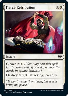 Fierce Retribution [Innistrad: Crimson Vow] 13