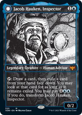 Jacob Hauken, Inspector (Showcase) [Innistrad: Crimson Vow] 320