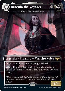 Dracula the Voyager - Edgar, Charmed Groom [Innistrad: Crimson Vow] 341