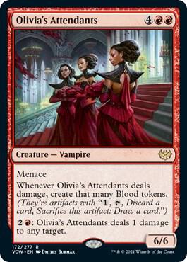 Olivia's Attendants [Innistrad: Crimson Vow] 172