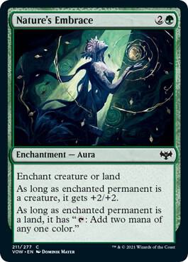 Nature's Embrace [Innistrad: Crimson Vow] 211
