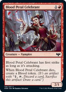 Blood Petal Celebrant [Innistrad: Crimson Vow] 146
