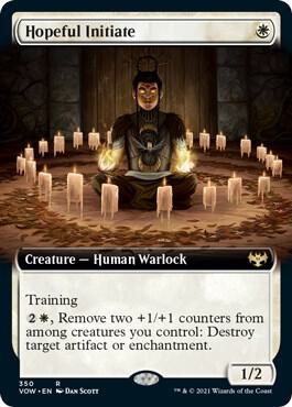 Hopeful Initiate (Extended Art) [Innistrad: Crimson Vow] 350