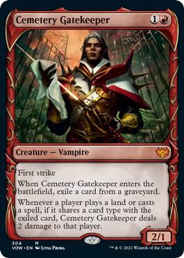Cemetery Gatekeeper (Showcase) [Innistrad: Crimson Vow] 304