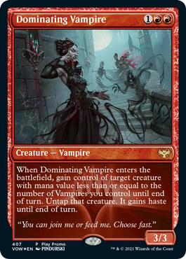 Dominating Vampire [Play Promos] 407
