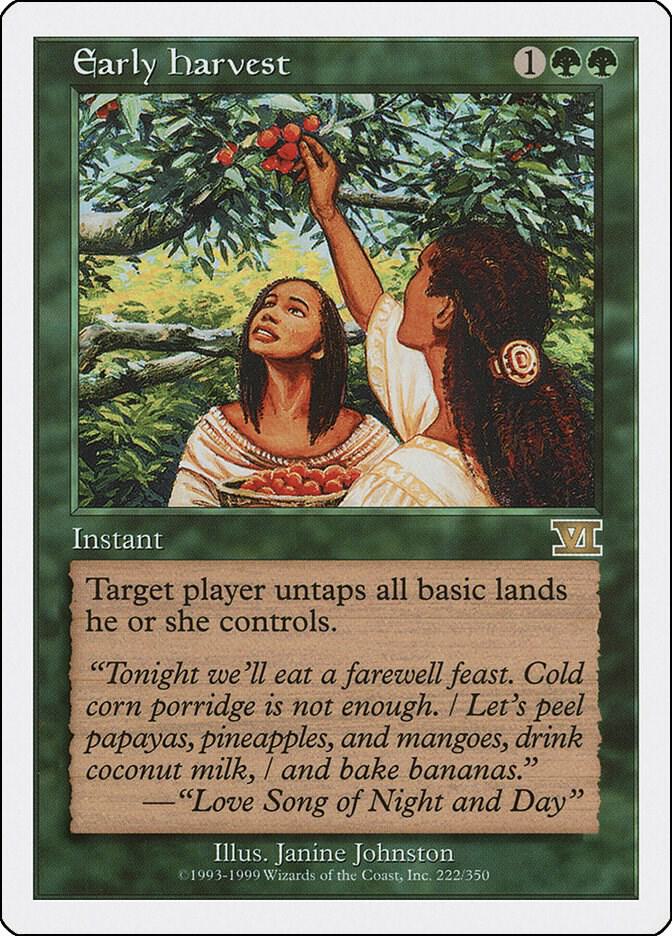 Early Harvest [Classic Sixth Edition] 222