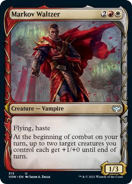 Markov Waltzer (Showcase) [Innistrad: Crimson Vow] 313