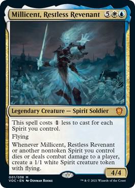 Millicent, Restless Revenant [Commander: Innistrad: Crimson Vow] 1