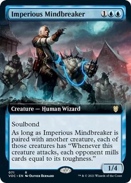 Imperious Mindbreaker (Extended Art) [Commander: Innistrad: Crimson Vow] 71