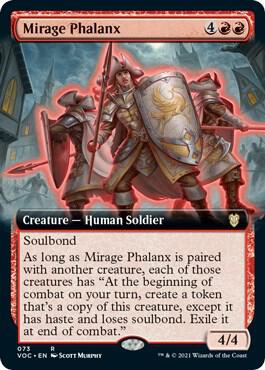 Mirage Phalanx (Extended Art) [Commander: Innistrad: Crimson Vow] 73