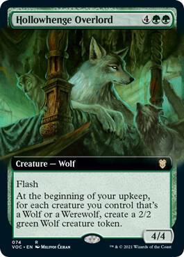Hollowhenge Overlord (Extended Art) [Commander: Innistrad: Crimson Vow] 74