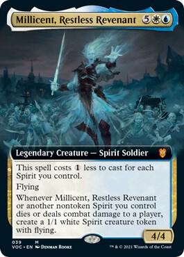 Millicent, Restless Revenant (Extended Art) [Commander: Innistrad: Crimson Vow] 39