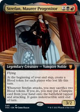 Strefan, Maurer Progenitor (Extended Art) [Commander: Innistrad: Crimson Vow] 40